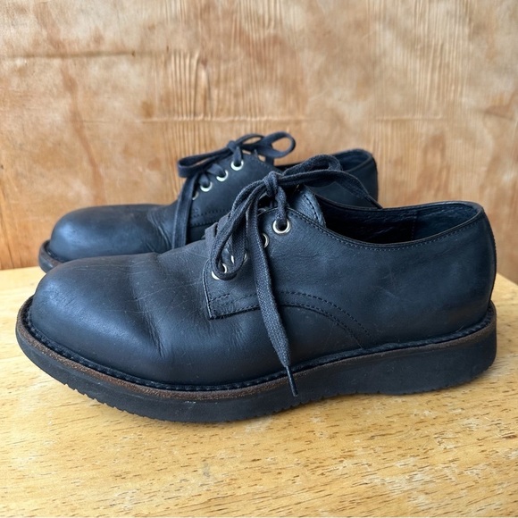 Broken Homme Michael Oxford Black leather Shoe